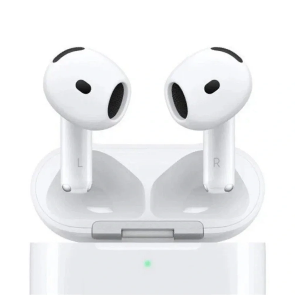 Wireless White Earbuds with Charging Case